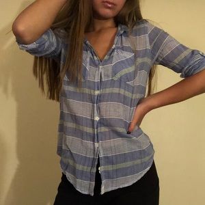 Junior American Eagle Vintage Boyfriend Flannel